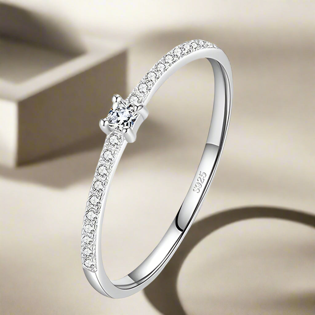 Trumium™ Eternal Spark 925 Sterling Silver Jewelry Set – Pure Elegance for Love That Lasts