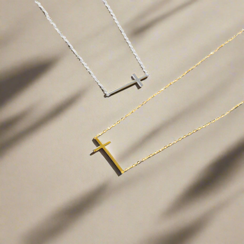 PureGrace™ 925 Sterling Silver Cross Necklace – Timeless Elegance, Redefined