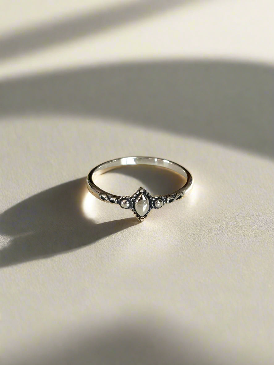 Whisper of Bali Dainty Silver Ring – Timeless Simplicity with Island Soul
