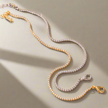 Radiant Grace Tennis Bracelet – A Sparkle of Elegance, Made to Remember