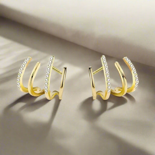 Velira™ LuxeClaw Stud Set – Chic 2025 Elegance in Every Detail