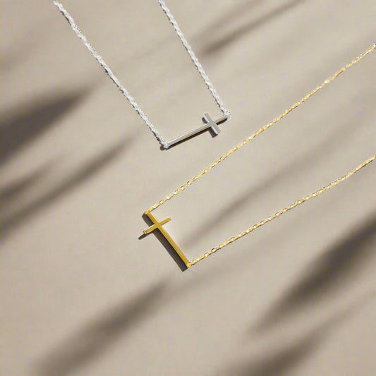 PureGrace™ 925 Sterling Silver Cross Necklace – Timeless Elegance, Redefined